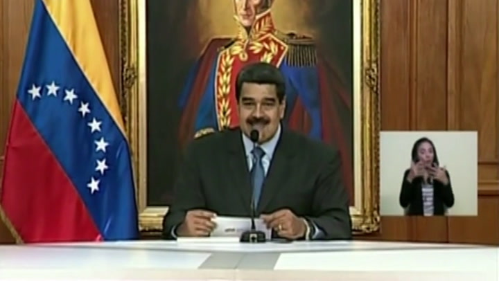 Maduro lanza una ofensiva contra diputados opositores por el presunto atentado - Fuente: AFP