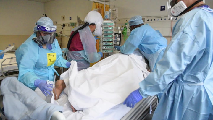 Inside a hospital on the Covid frontline