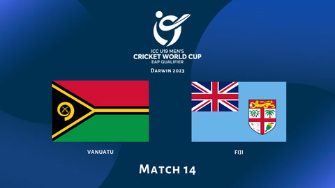 18 June - 2023 ICC U19s EAST ASIA PACIFIC WORLD CUP QUALIFIER - Vanuatu v Fiji