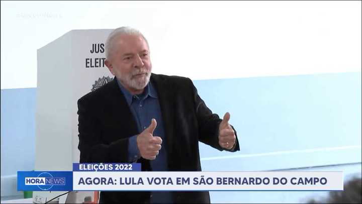 Elecciones en Brasil: Lula da Silva votó en San Pablo