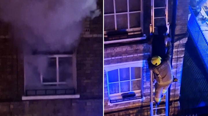 Man rescued from burning flat after e-bike catches fire