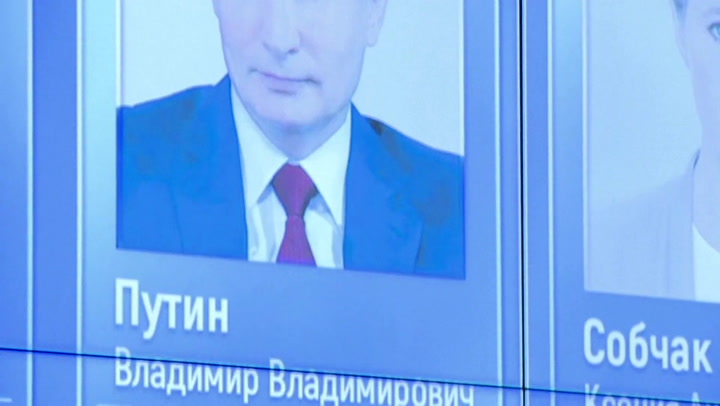 Putin fue reelecto en Rusia