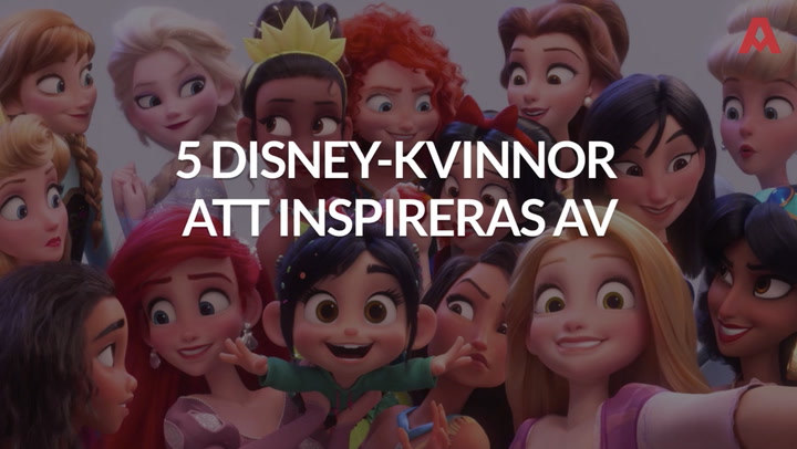 5 Disney-kvinnor att inspireras av