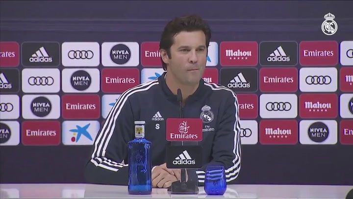 Solari cuenta cómo vio al grupo en su primera práctica - Fuente: Real Madrid CF