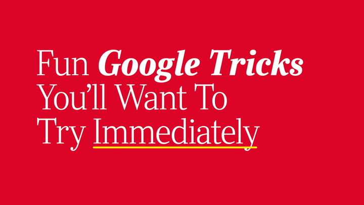 35 Google Tricks You Need to Try - Best Google Easter Eggs | Reader's Digest