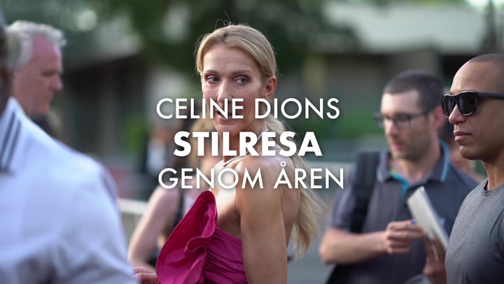 Celine Dions stilresa genom åren