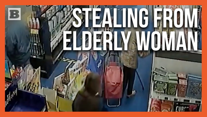 Suspect Steals Purse from Elderly Woman's Shopping Cart