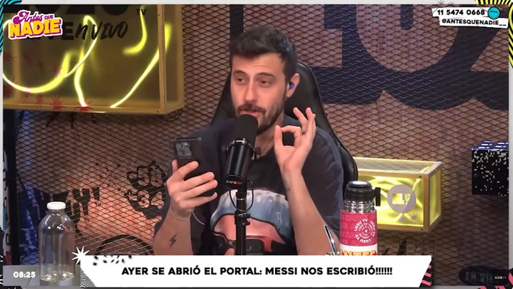 Leo Messi se comunicó con Diego Leuco y sorprendió a todos