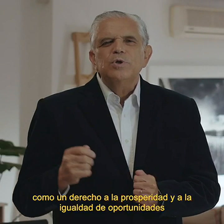 Ricardo López Murphy presentó su spot de campaña