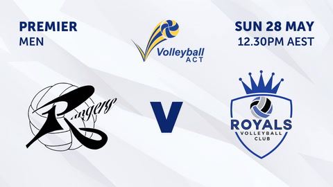 28 May-Volleyball ACT- Rangers v Royals