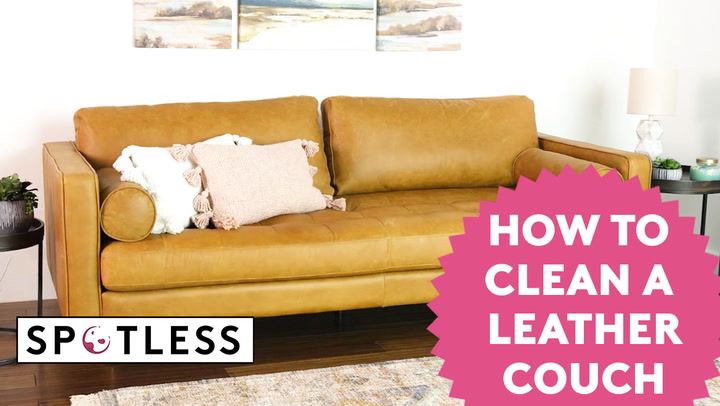 How To Clean A Leather Couch So It