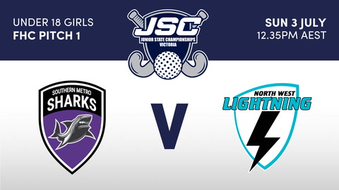 3 July - Hockey Vic Jsc - Fc1 - Sharks V Lightning - 18G