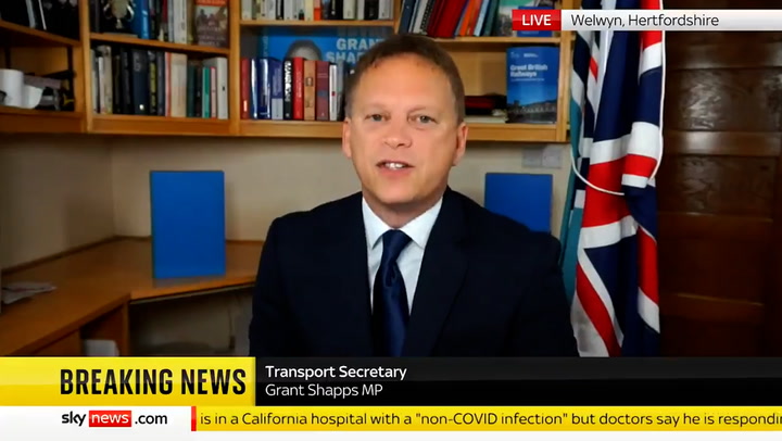 There will be 'no issues' with seeing family and loved ones this Christmas, says Grant Shapps