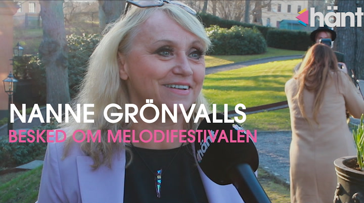 Nanne Grönvalls nya besked om Melodifestivalen: ”Det vet man aldrig”