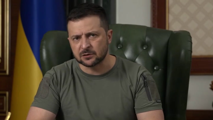 Zelensky claims Russian occupiers 'trying to escape' liberated Ukraine regions