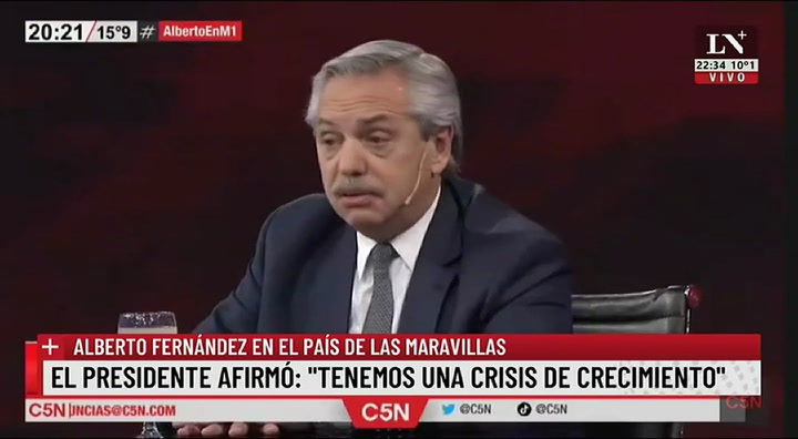 Alberto Fernández habló de “golpe de mercado” y Hernán Lacunza reaccionó con dureza