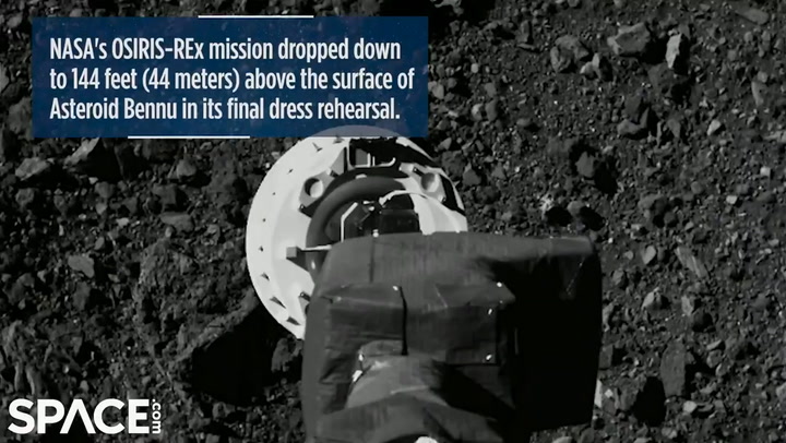 La NASA ensayó el aterrizaje en un asteroide que podría impactar en la Tierra - Fuente: YouTube
