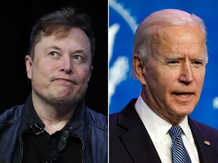 Elon Musk mocks Joe Biden after SpaceX’s first successful all-civilian mission