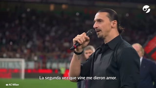 Zlatan Ibrahimovic se retiró del fútbol tras una emotivo despedida en Milán