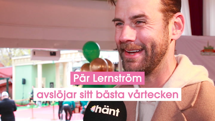 Pär Lernström avslöjar sitt bästa vårtecken