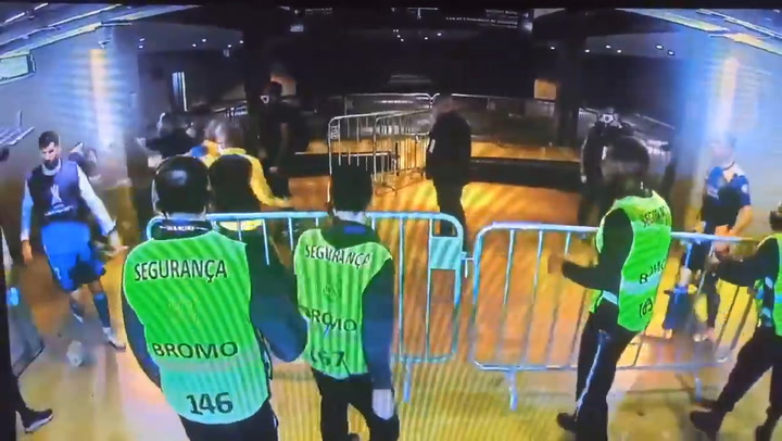 El ataque de la policía al plantel de Boca en el vestuario del Mineirao