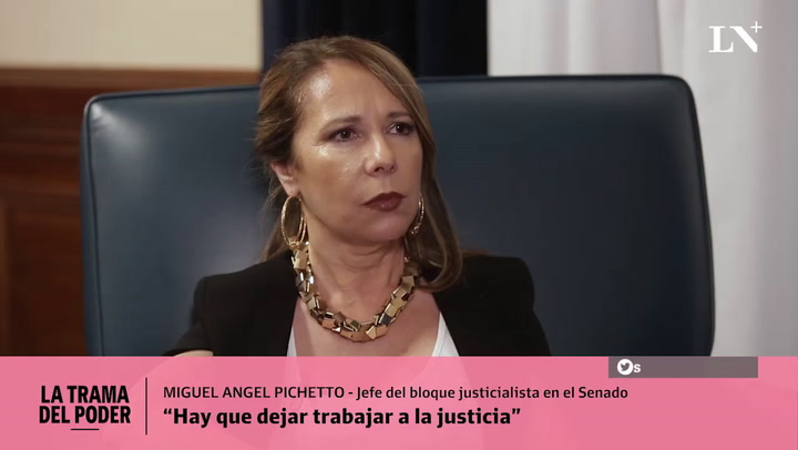 Miguel Ángel Pichetto “Hay que dejar trabajar a la justicia”