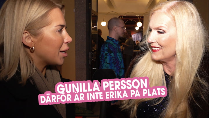 Gunilla Persson om Mello och varför Erika inte är på plats: ”Om Gud vill...”
