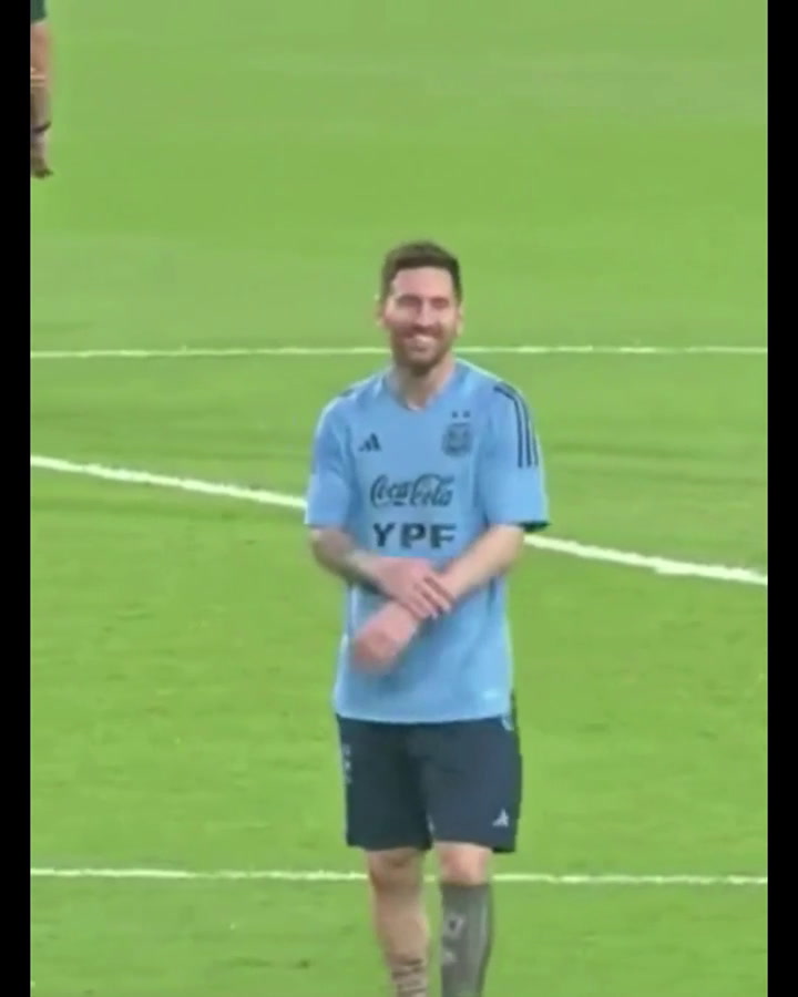 La risa de Messi que se volvió viral en redes