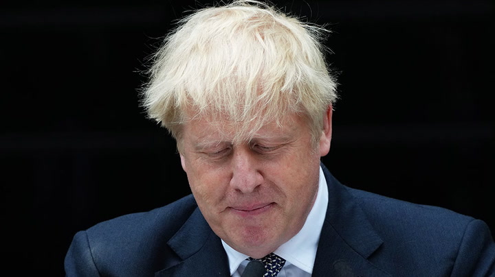 Boris Johnson says Conservative Party’s decision to change prime minister is ‘eccentric’