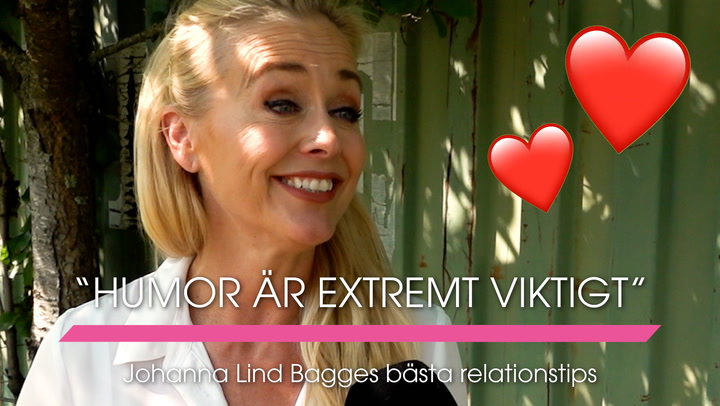 Så får du din relation att hålla – Johanna Lind Bagges bästa tips: "Humor är extremt viktigt"