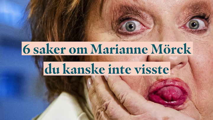 6 saker du kanske inte visste om Marianne Mörck