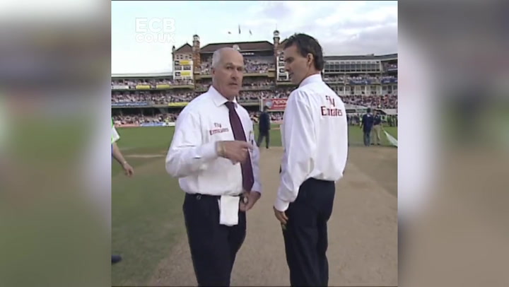 Rudi Koertzen: Cricket England shares clip of Ashes victory to pay tribute to ex umpire