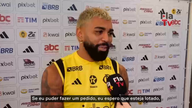 Gabi é relacionado para a estreia do Fla na Copa do Brasil: 'Ansioso pelo Maracanã cheio'