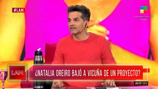 Según LAM, Natalia Oreiro habría dado de baja a Benjamín Vicuña de un trabajo