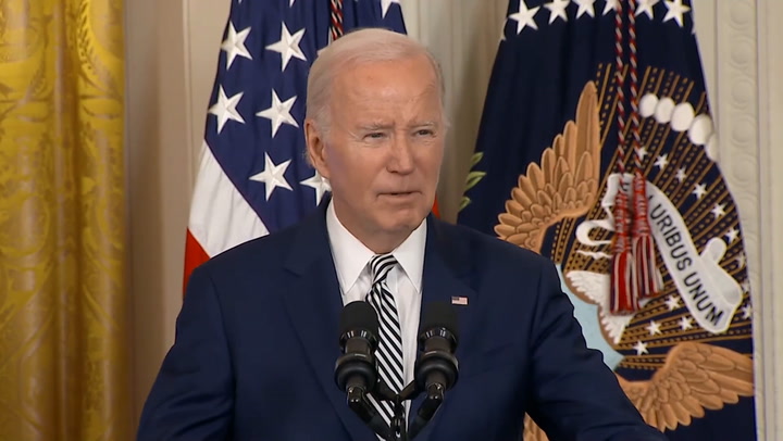 Biden reacts to watching deepfakes of himself: 'When the hell did I say that?'