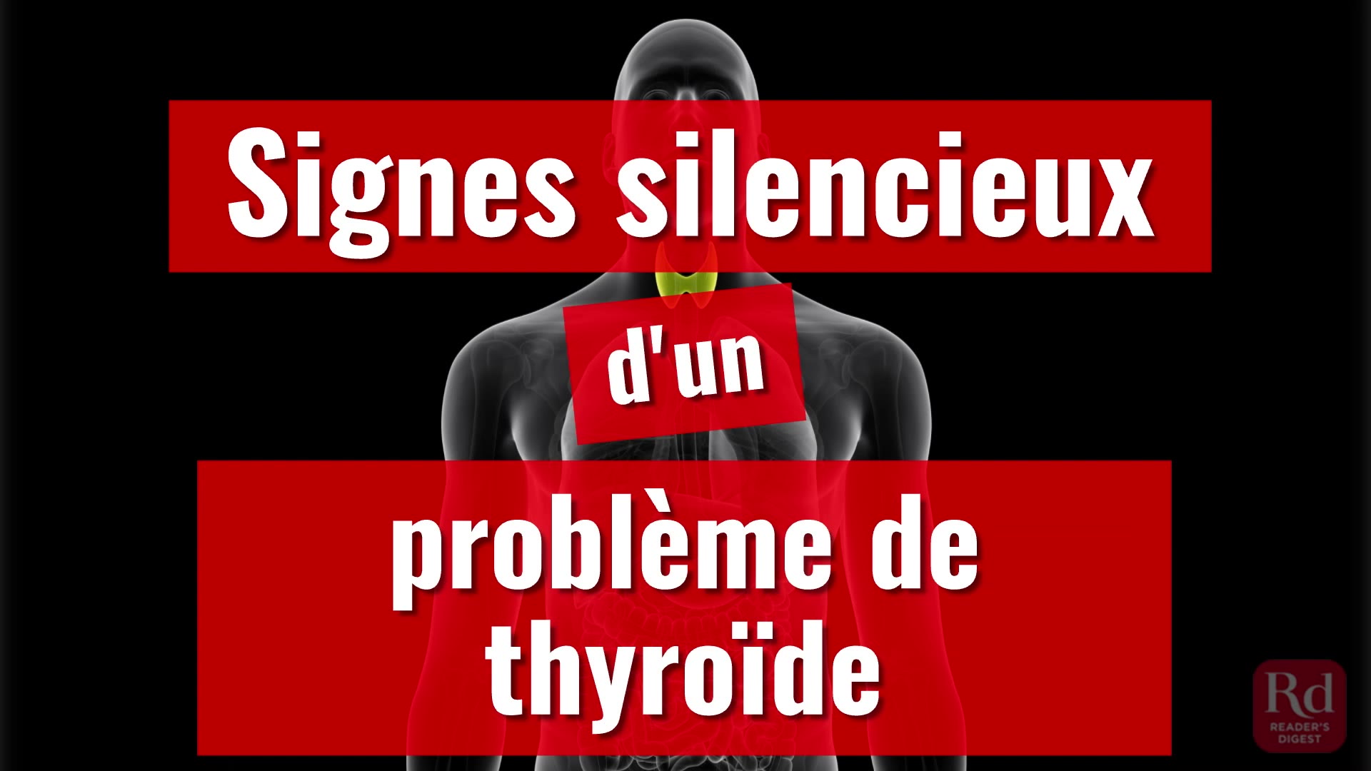 Signes Silencieux D'un Problème De Thyroïde