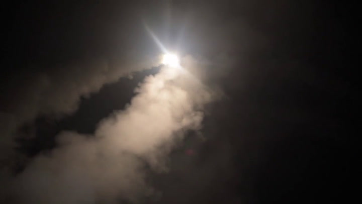 El fragor de las explosiones despierta a Damasco - Fuente: AFP