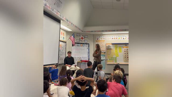 Teacher And Class Get Epic Proposal Surprise During Mystery Reader