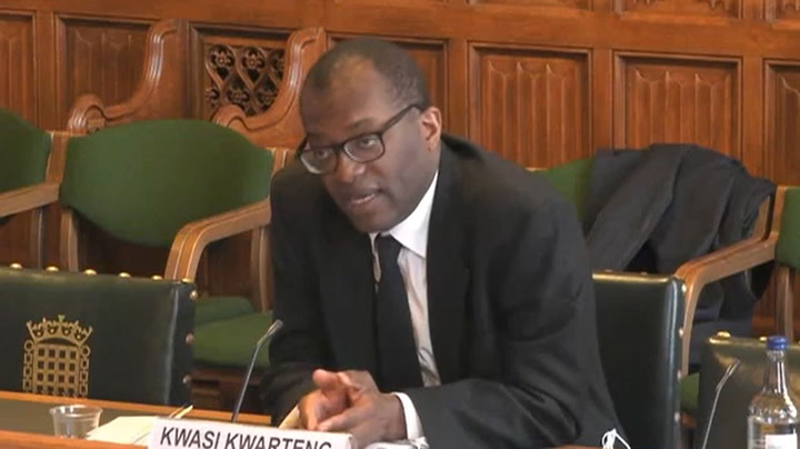Watch live as Business secretary Kwasi Kwarteng is quizzed by MPs on rising gas prices