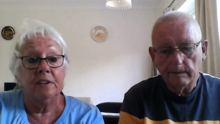 Elderly couple struggle to see family regularly because they can't afford petrol for trip