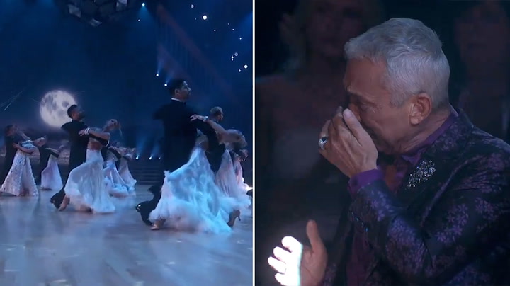 Bruno Tonioli weeps after Len Goodman tribute on Dancing with the Stars
