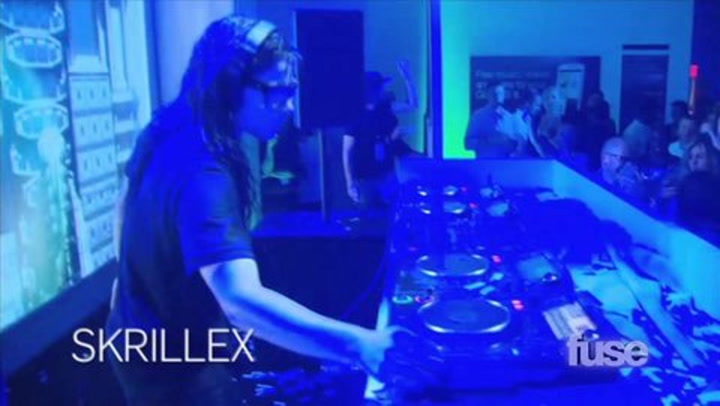 Skrillex and Swedish House Mafia DJ Samsung's Launch Party