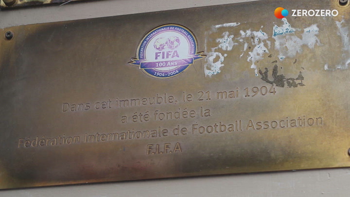 Um passo gigantesco para o futebol perdido numa placa: eis a primeira sede da FIFA