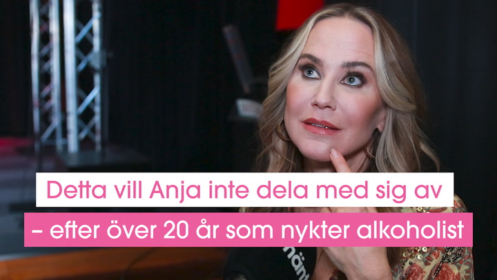 Detta vill Anja Lundqvist inte dela med sig av – efter över 20 år som nykter alkoholist