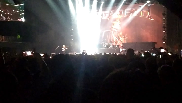 Así fue el show de Megadeth en el Movistar Arena