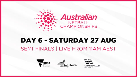 27 August - Australian Netball Championships