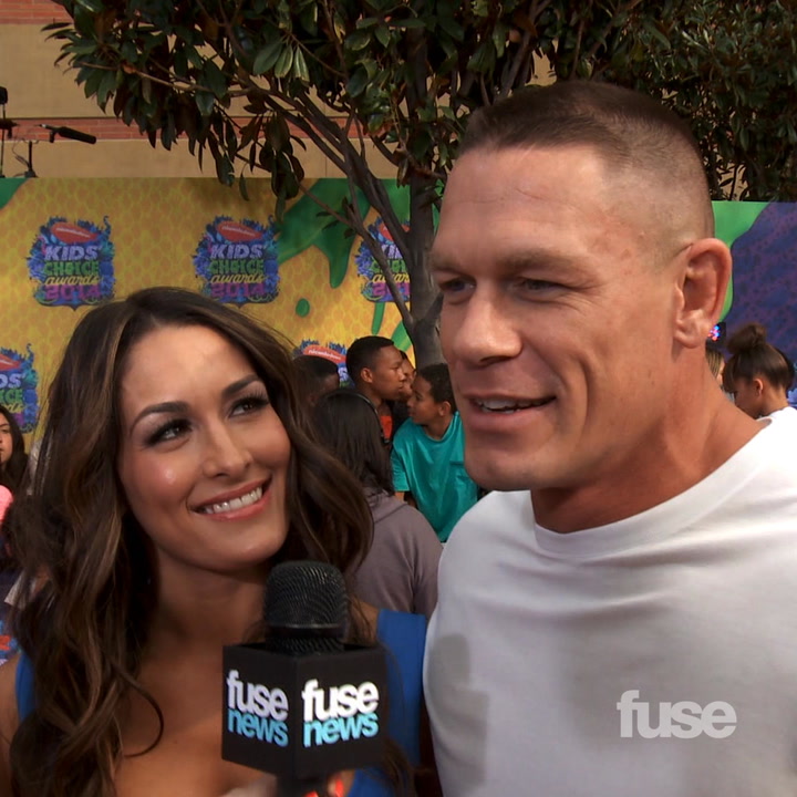 John Cena Jokes About Mark Wahlberg Rap Collab - Kids’ Choice Awards 2014
