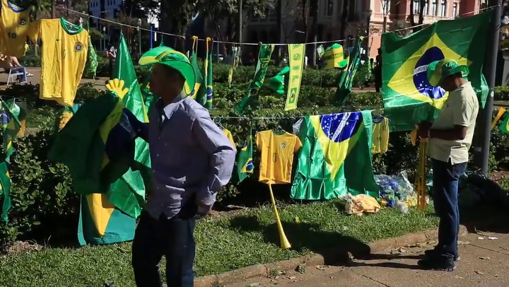 Argentina - Brasil: Cómo se preparan los hinchas en Belo Horizonte - Credito: Fabian Marelli