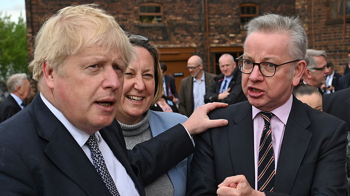 Boris Johnson sacks Michael Gove and vows to stay in No 10 despite cabinet revolt