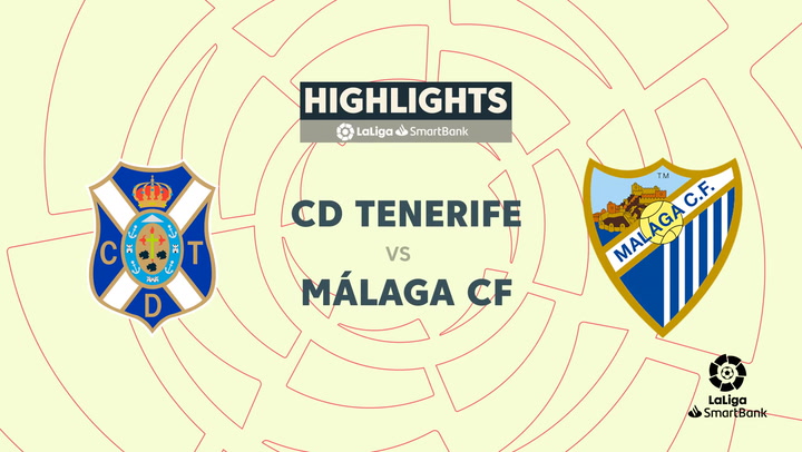 LaLiga SmartBank (J6): resumen y goles del Tenerife 3-1 Málaga